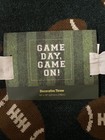 Football Throw Blanket Nfl Chenille Game Day Game On Green Brown Soft Fall New