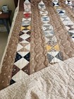 Vntage Handmade Hand Quilted Twin full Size Quilt
