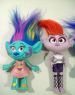 Dreamworks Trolls World Tour 6  Doll Lot  Branch  Poppy  Harper  Barb