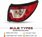 Halogen Tail Light Fits For 2013-2017 Chevy Traverse   Outer Rear Light Tailligh