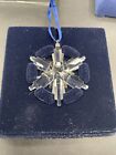 2006 Swarovski Crystal Small Annual Christmas Holiday Ornament 843555