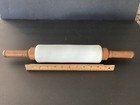 Depression Kitchenware Glass Imperial Milk Glass Rolling Pin