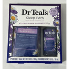 Dr Teal s Sleep Bath Epsom Salt Soak And Foaming Bath Lavender   Chamomile New