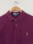 Vintage Polo Ralph Lauren Polo Shirt Xl Claret Custom Fit Y2k Retro