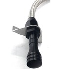For Chevy Gm 4l80e Flexible Transmission Dipstick Firewall Mount   Filler Tube