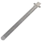 6 X 15 32  Stainless Steel Ruler  32nds-64ths   Decimal   7006-0001 