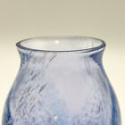 Hand-blown Glass Vase   Blue And White