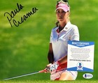 Paula Creamer Signed 8x10 Lpga Golf Photo Bas B58734