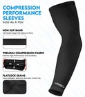 Exxact Sports 1 Pair Compression Arm Sleeves For Adult   Youth