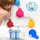 Bath Toys For Kids Ages 4-8 - Science Themed Wall Suction Silicone Bath Toy    