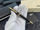 Montblanc Meisterstuck Black Classique Ballpoint Pen 164 Gold Finish-new Box