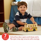 Melissa   Doug School Bus Wooden Play Set With 7 Play Figures