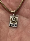 Vintage Tie Chain Bell System Telephone Service Award 1 20 12k Gf With Gems