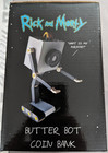 Rick And  Morty - Butter Bot Coin Bank Boxlunch Exclusive Figure