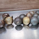 1895 Corbin Ceylon Victorian Eastlake Ornate Bronze Door Knobs Lot 14 2 25 