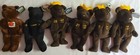 Salvino s Bammers Bamm Beanos 1998-99 Plush Bean Bag Lot Of 6
