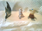 Trio Of Cute Vintage Salt And Pepper Shakers  please Read 