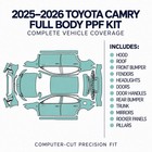 2025-2026 Toyota Camry Full Body Pre-cut Ppf Kit Gloss Clear 8 5 Mil