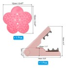 2pcs Rose Stem Leaf Thorn Stripper Remover Tool Stripper Kit Pink