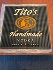 Tito s Handmade Vodka Bar Mat Rubber Spill Mat 12x12 Inches