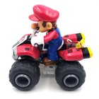 Super Mario Kart Rc Car 4 Wheeler Quad Carrera Remote Control Untested Nintendo