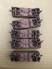 N Scale Micro Trains Mtl Custom Milwaukee Road Rib Side Hopper Runner Pack Set A