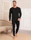 Men s Thermal Underwear Long Johns Waffle Knit Top   Bottom 2-pc Set