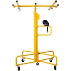 13ft Drywall Lifter Panel Hoist Jack Rolling Caster Construction Tools 150lbs