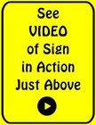 Blinking Red Led Beware Guard Chihuahua On Duty 11 5  X 9  Laminated Dog Sign