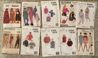 Patterns Kwik Sew  Butterick  Sew Easy Women home Mixed Size - 22 Pcs  Vintage