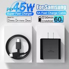 Oem Samsung 45w Usb-c Super Fast Charging Wall Charger With Type-c Cable