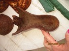 Antique Vintage Matching Set Of 4 Cast Iron Claw Feet  Bath Tub Claw Foot  4