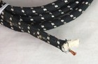 7 Feet Nos Vintage Black Cloth Heater Appliance Cord