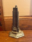 Chicago Worlds Fair Century Progress 1934 Havoline Tower Thermometer Cast Iron