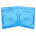 5 Pcs Premium Standard Replacement 2 Disc Double Blu-ray Cases Dual Dust Cover