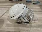 Vintage Cooper Hockey Helmet Sk2000 White W  Vl50 Cage  All Original