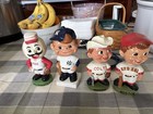Vintage 1962 Cincinnati Reds Baseball Bobblehead Nodder Green Base