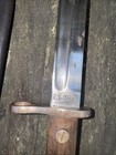 Simson Suhl Co   Early Bayonet And Leather Scabbard P v  299