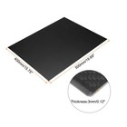 1 Pcs Carbon Fiber Sheet 500x400x3mm Matte Finish Plain Weave Panel Sheet