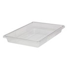 Rubbermaid Commercial Products Large Shallow Food Storage Container For Kitchen