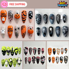 10pcs Halloween Press On Nails For Women   Girls 3d Nail Extenders Haloween Gift