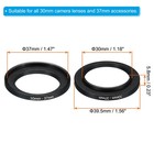 30mm-37mm Metal Step Up Ring Camera Lens Filter Adapter Ring Aluminum Filter