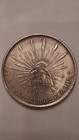 Mexico 1902 Un Peso F z    902 7 Cap And Rays Coin