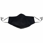 Xrgo Xm25bk Plain Black Cloth Reusable Face Mask W  Pm2 5 Carbon Filter