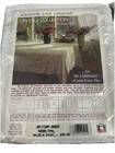 Set 2 Scranton Lace Tablecloths Festive Elegant Nottingham 60  X 80  White Oval