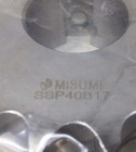 Misumi Ssp40b17 Sprocket Number 40 17t 25mm Bore Stainless Steel Keyway