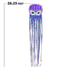 New Giant 3d Kite Octopus Airfoil Nylon   Bag   Winder   150lb Line