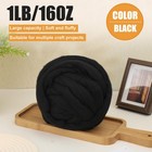 16 Oz Wool Roving  1 Lb Needle Felting Wool Yarn Roving Wool Felt