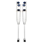 Upgraded Drywall Stilts Painter Walking Taping Finishing Tool Adjustable 48 -64 