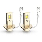 H3 Led Fog Light Bulb Conversion Kit 6000k Super Bright Super White High Power